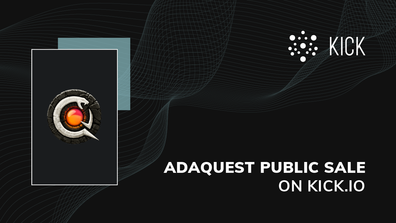 Geeking out with RPGs and NFTs:  AdaQuest to hold a Public sale on KICK․IO