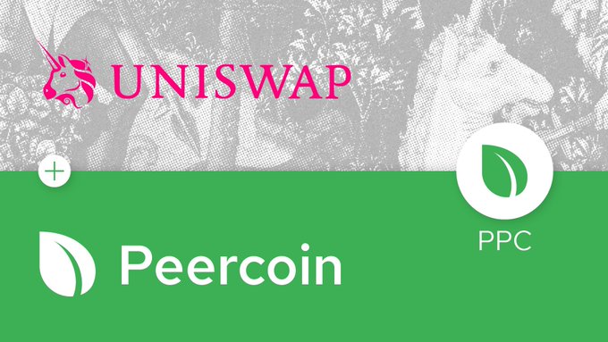 Peercoin, the original pioneer of Proof of Stake consensus, goes cross-chain with Uniswap listing