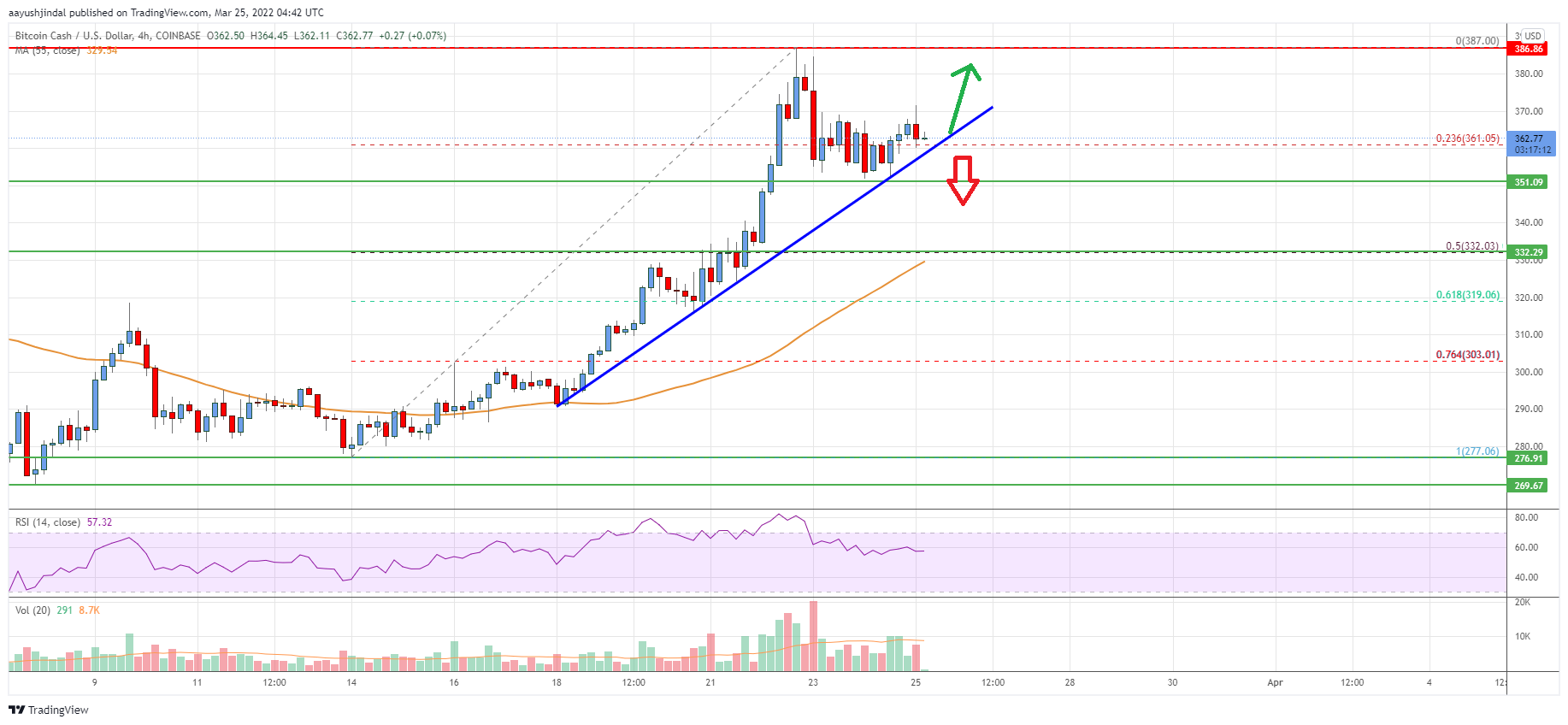 Bitcoin Cash Price