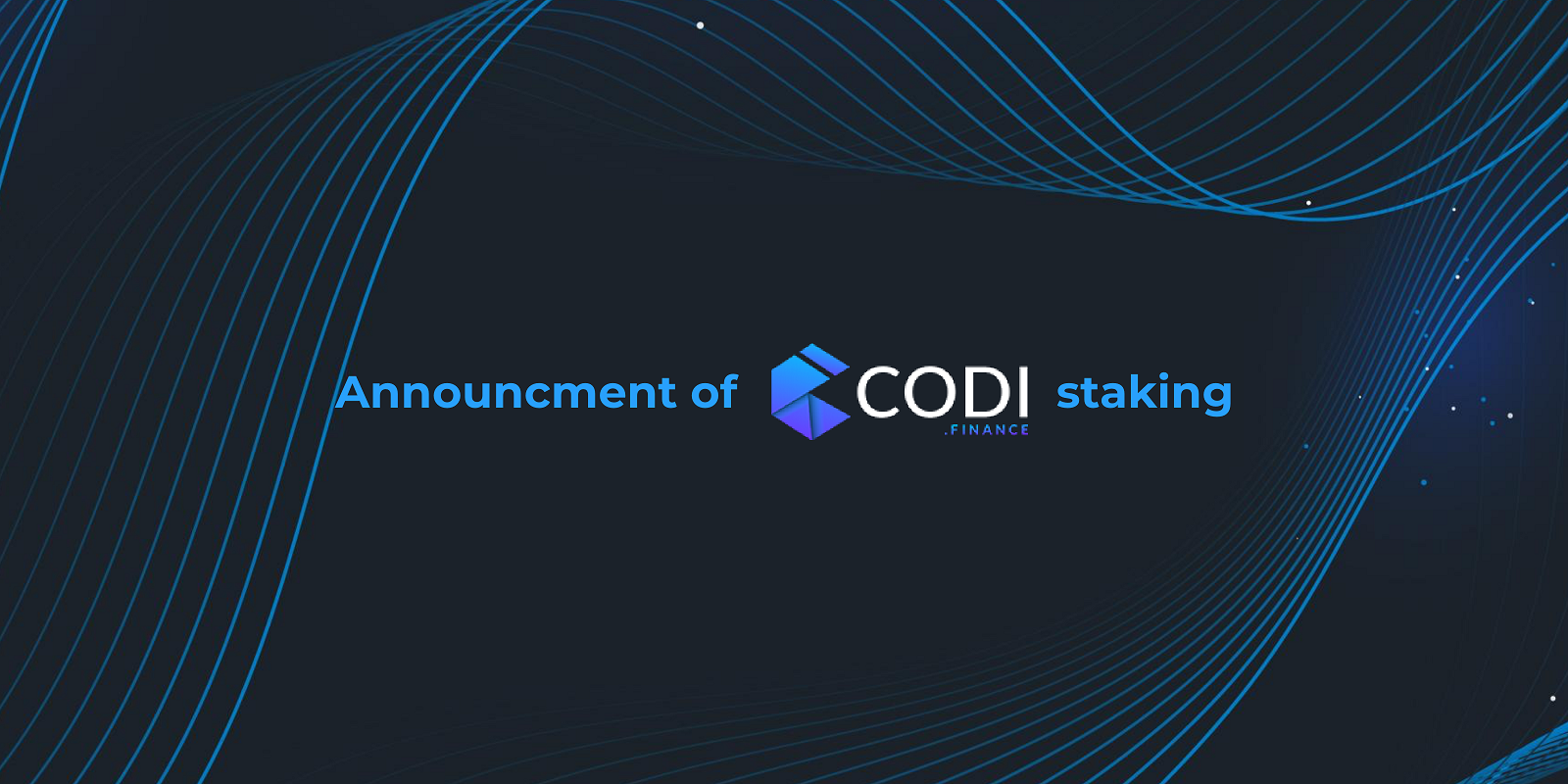 CODI Announces Staking Features As It Became Fully Operational
