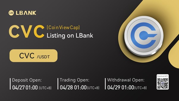LBank Exchange Will List CoinViewCap (CVC) on April 28, 2022