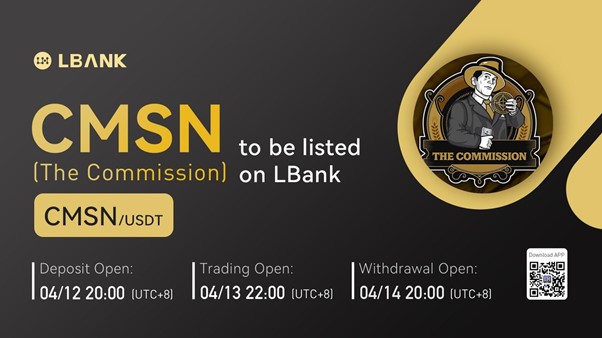 The Commission (CMSN) Is Now Available for Trading on LBank Exchange