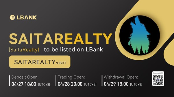 SaitaRealty (SAITAREALTY) Is Now Available for Trading on LBank Exchange