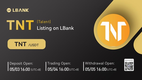 LBank Exchange Will List Talent (TNT) on May 4, 2022
