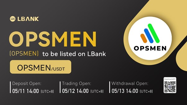 LBank Exchange Will List OPSMEN on May 12, 2022