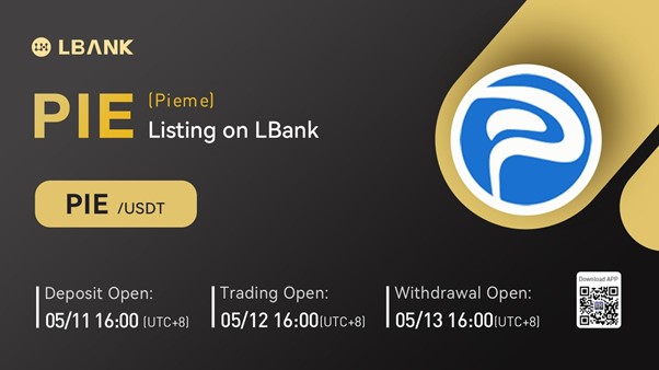LBank Exchange Will List Pieme (PIE) on May 12, 2022