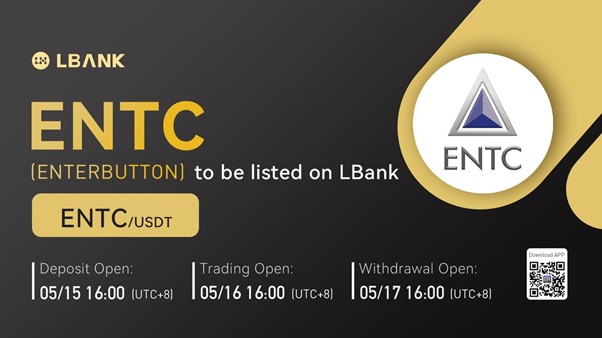 LBank Exchange Will List ENTERBUTTON (ENTC) on May 16, 2022