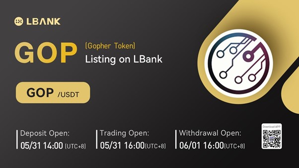 LBank Exchange Will List Gopher Token (GOP) on May 31, 2022