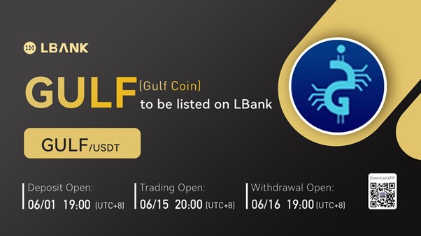 Gulf Coin (GULF) Is Now Available for Trading on LBank Exchange