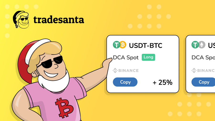 TradeSanta Launched a Copy Trade Marketplace.