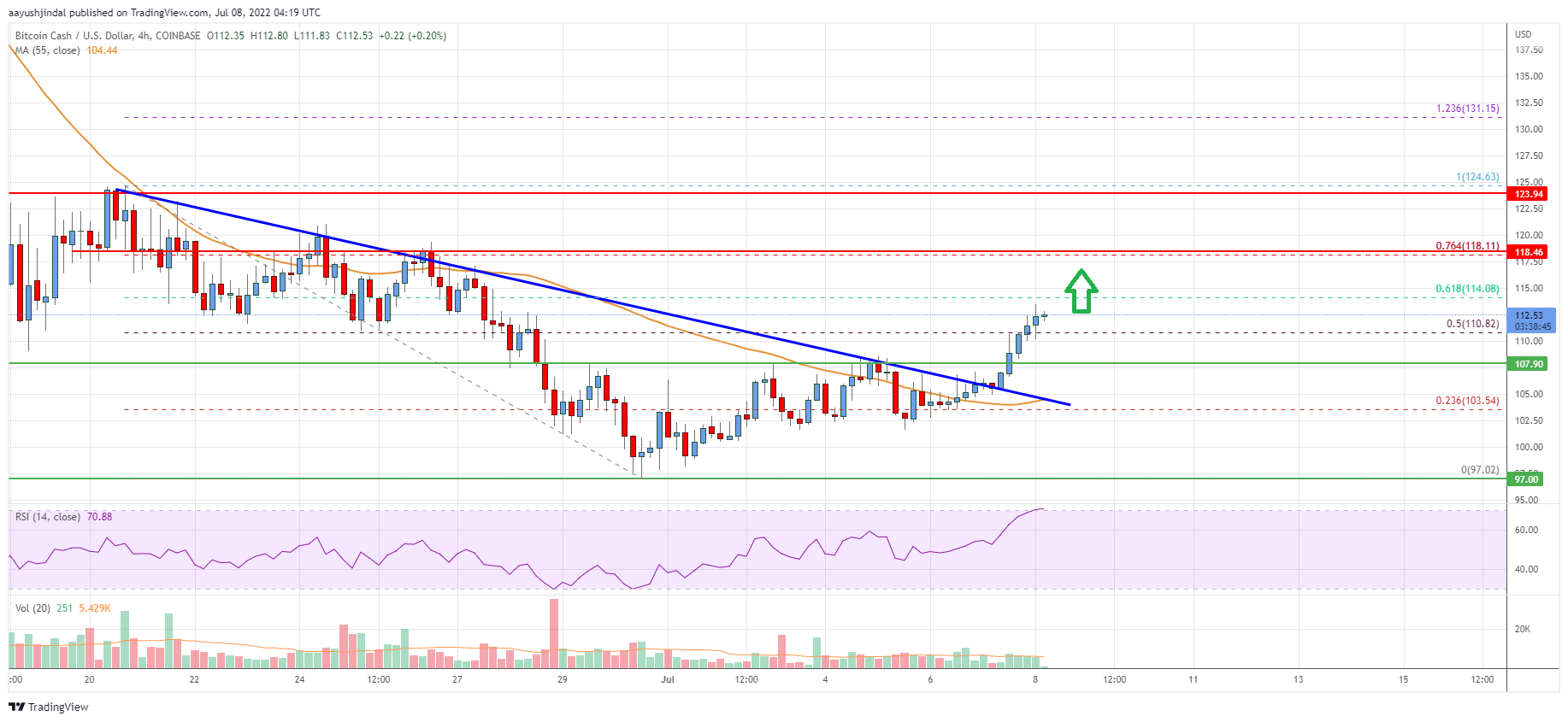 Bitcoin Cash Price