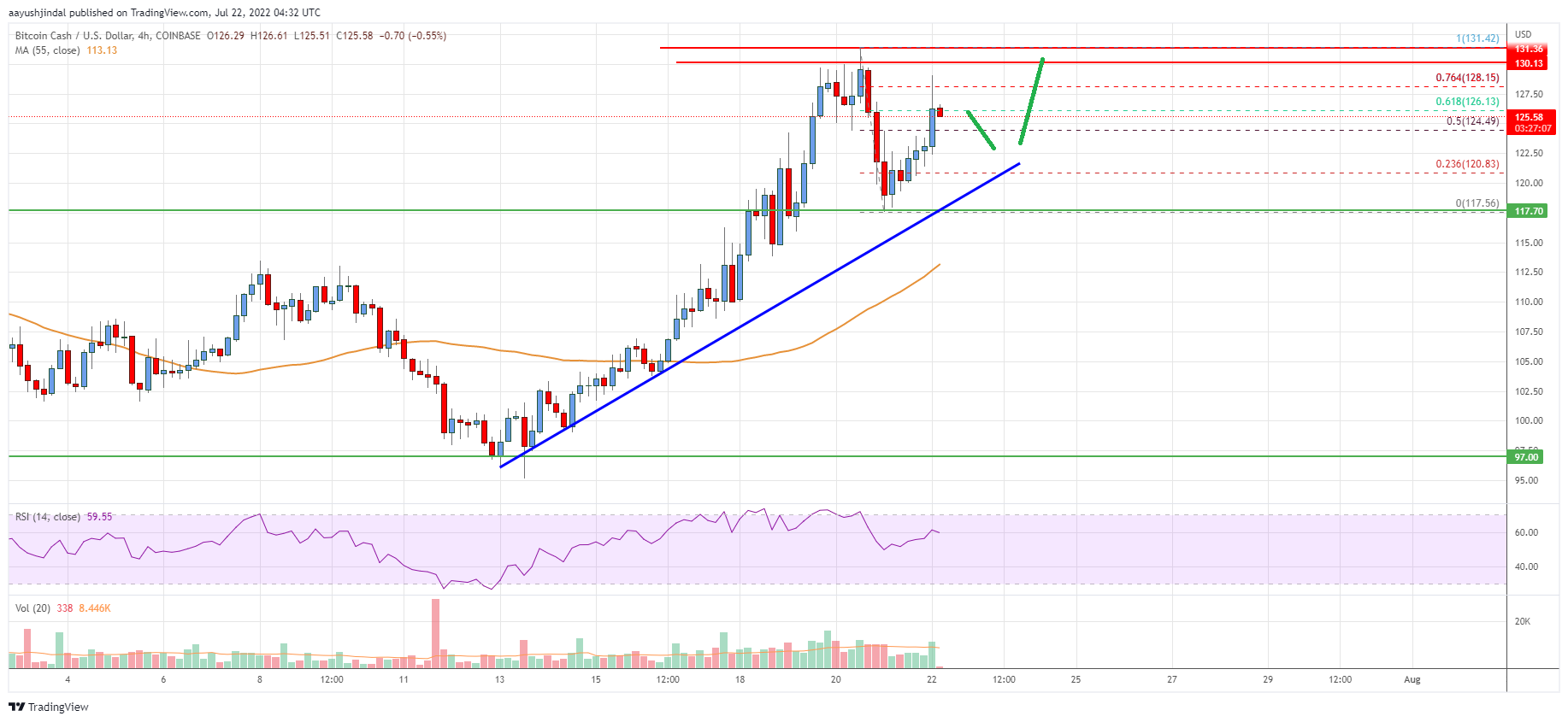 Bitcoin Cash Price