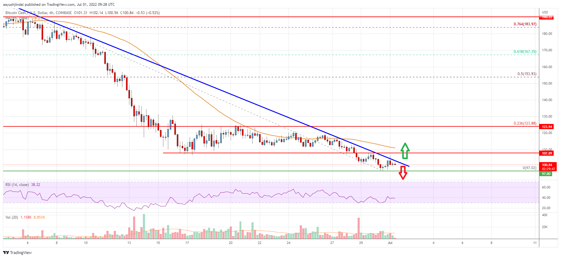 Bitcoin Cash Price