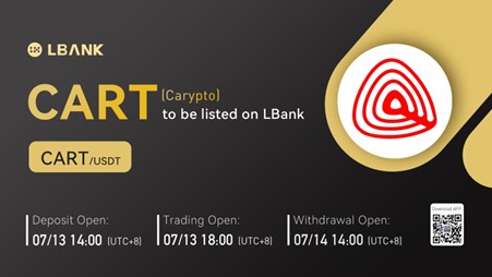 Carypto (CART) Is Now Available for Trading on LBank Exchange