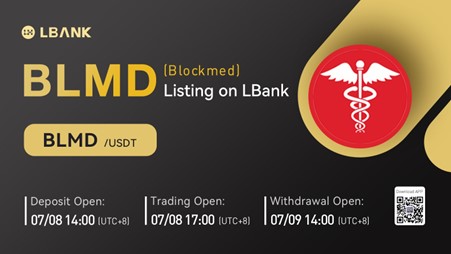 Blockmed (BLMD) Is Now Available for Trading on LBank Exchange