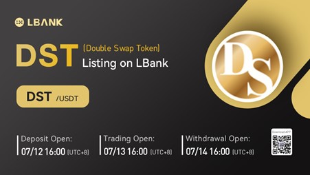 LBank Exchange Will List Double Swap Token (DST) on July 13, 2022