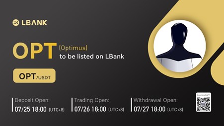 Optimus (OPT) Is Now Available for Trading on LBank Exchange