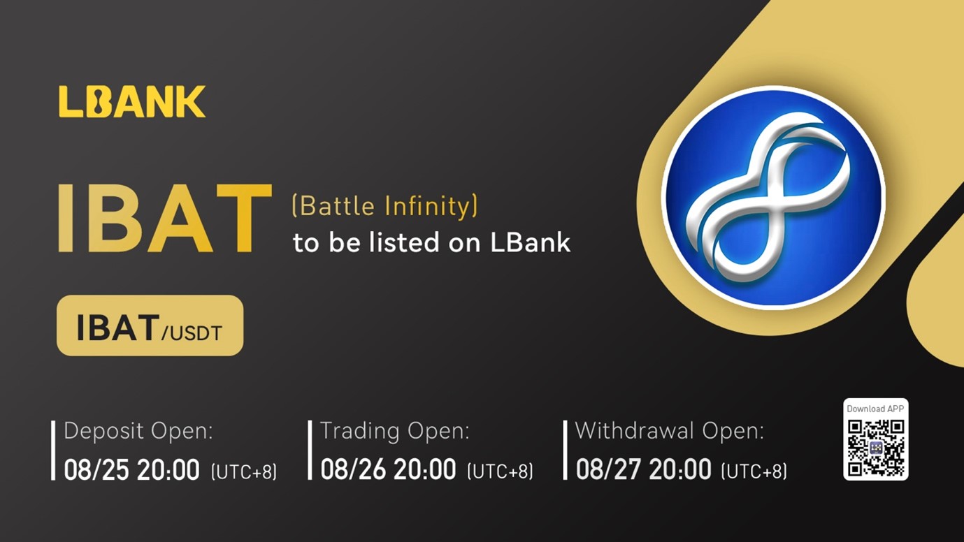 LBank Exchange Will List Battle Infinity (IBAT) on August 26, 2022