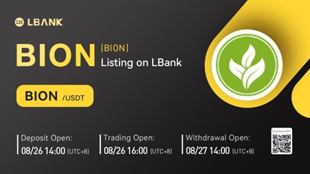 BION Is Now Available for Trading on LBank Exchange