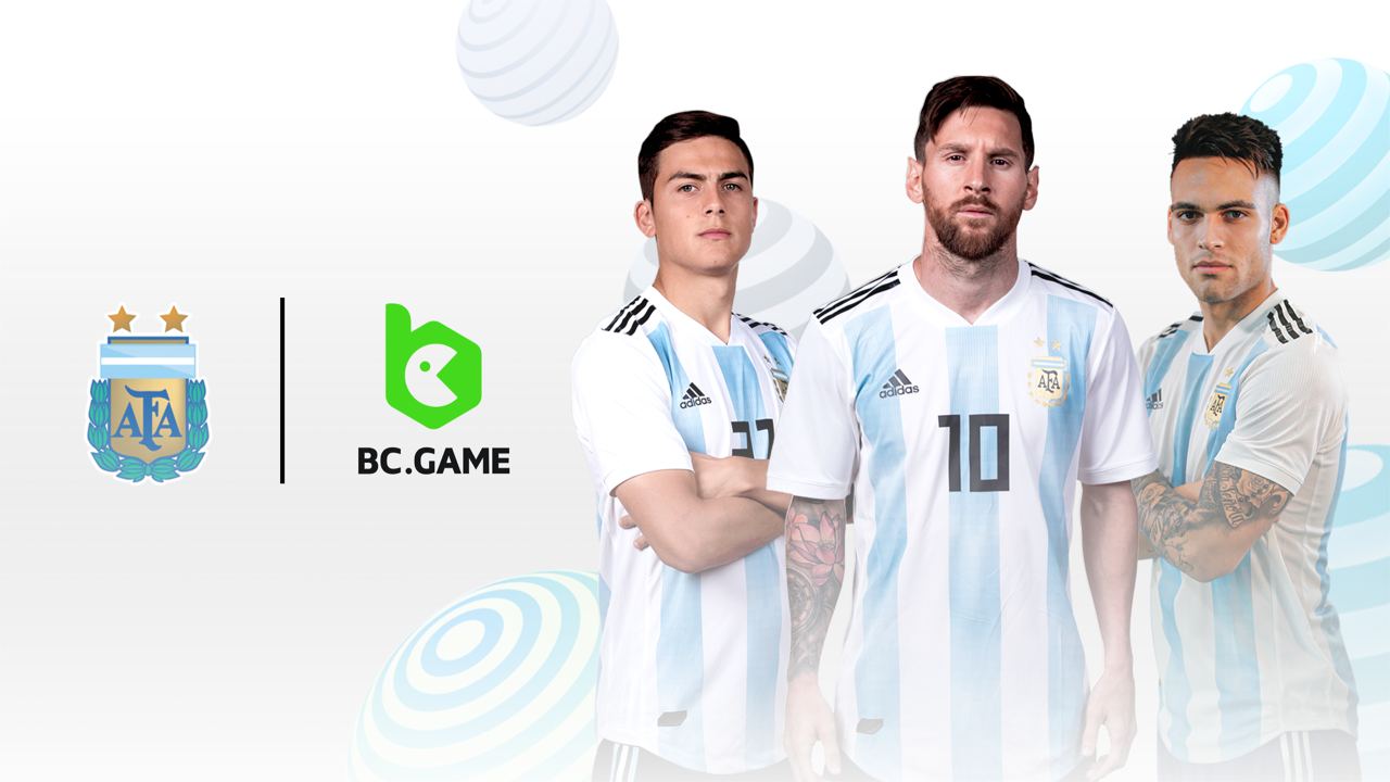 BC.GAME is now the Argentine Football Association’s Global Crypto Casino Sponsor