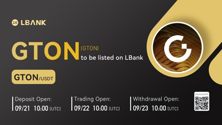 GTON Is Now Available for Trading on LBank Exchange