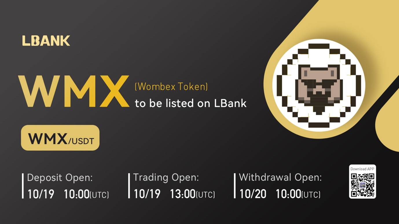 Wombex Token (WMX) Is Now Available for Trading on LBank Exchange