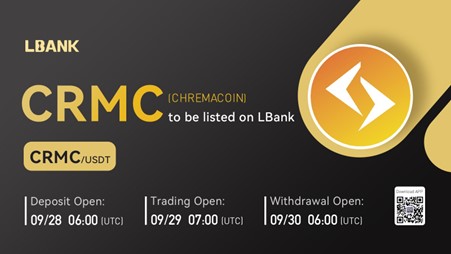 CHREMACOIN (CRMC) Is Now Available for Trading on LBank Exchange