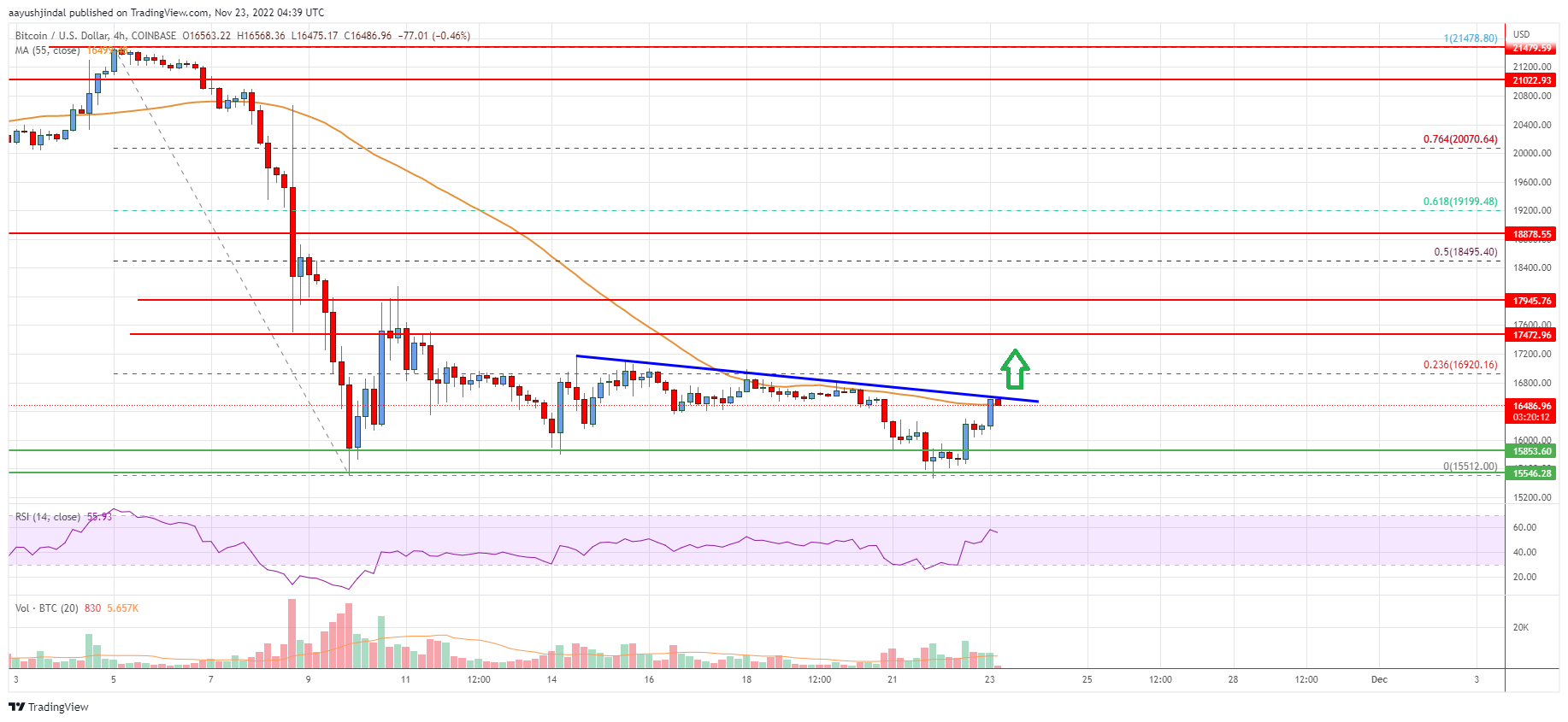 Bitcoin Price Analysis: BTC Recovery Could Soon Fade