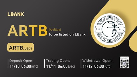 ArtBlue (ARTB) Is Now Available for Trading on LBank Exchange