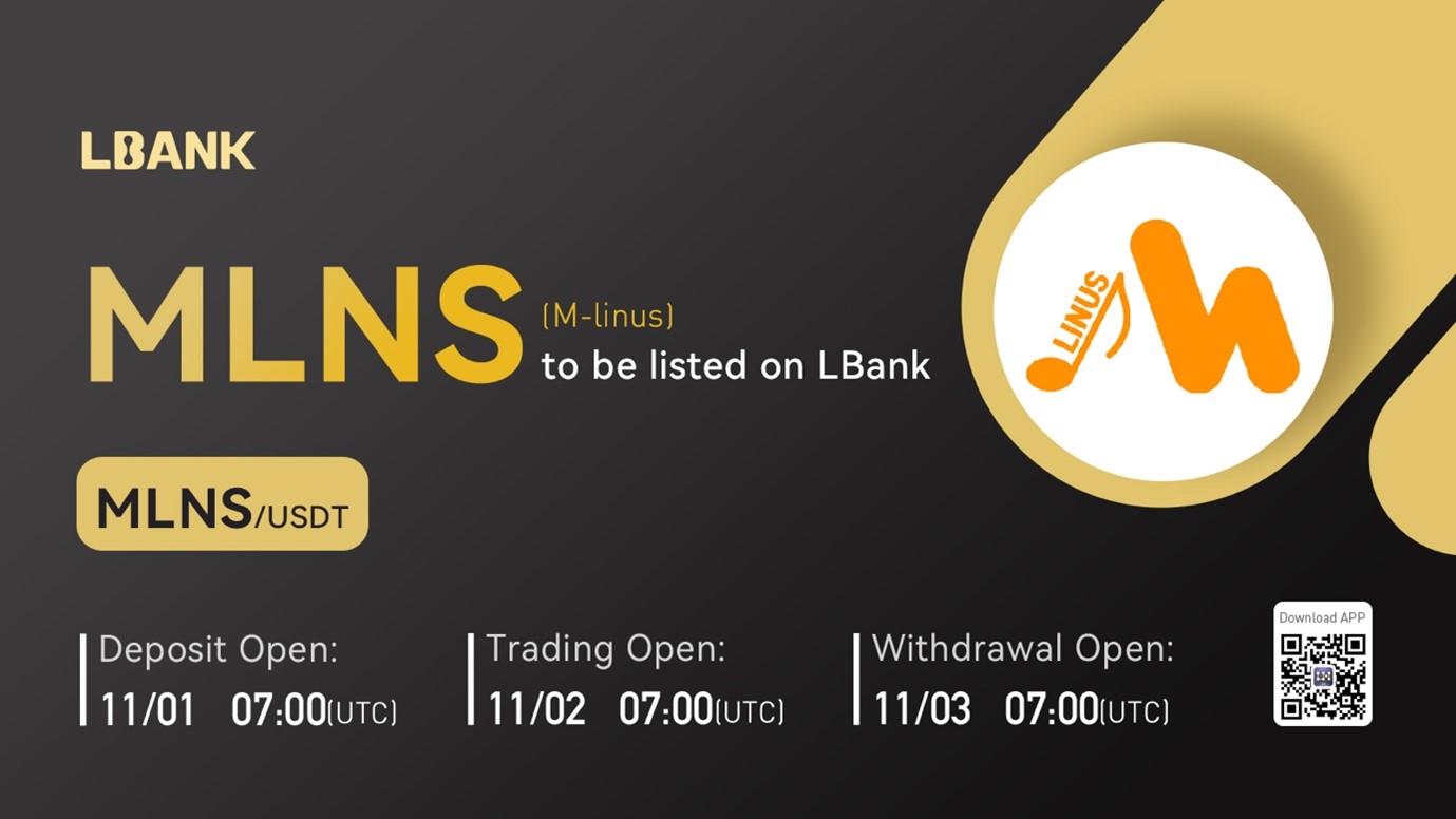 LBank Exchange Will List M-linus (MLNS) on November 2, 2022