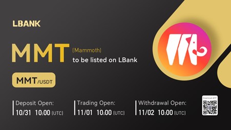 Mammoth (MMT) Is Now Available for Trading on LBank Exchange
