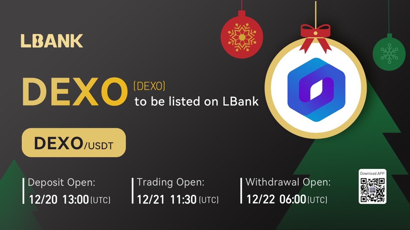 LBank Exchange Listing DEXO Token on December 21, 2022