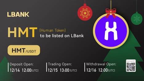 LBank Exchange Will List HUMAN Token (HMT) on December 15, 2022