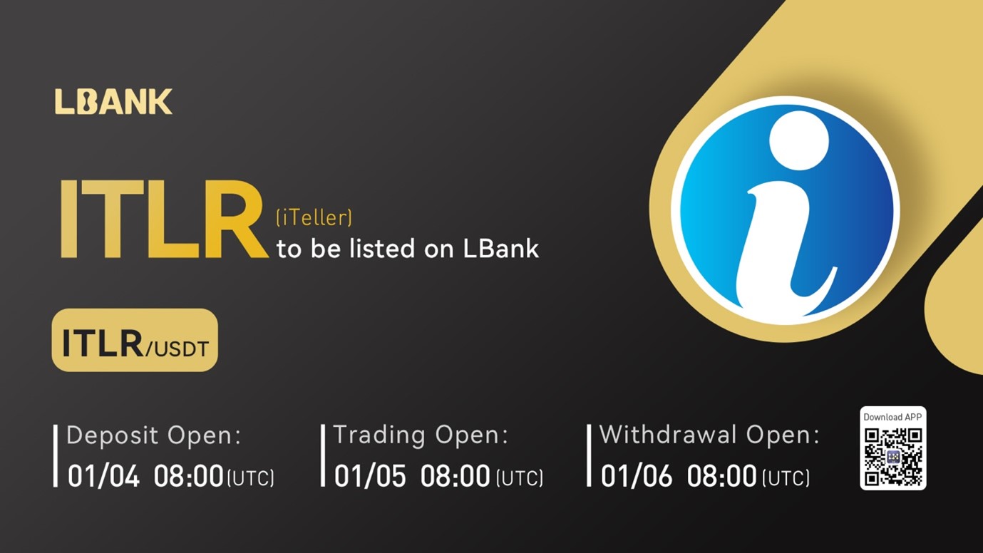 LBank Exchange Will List iTeller (ITLR) on January 5, 2023