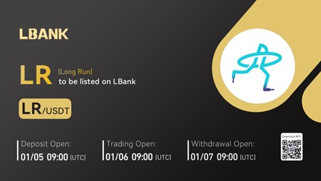 LBank Exchange Will List LongRun (LR) on January 6, 2023
