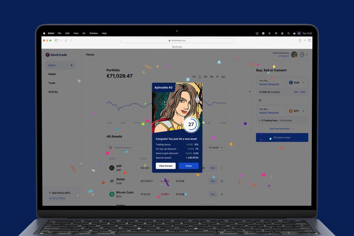 Blocktrade is Changing the Game of Crypto Trading –  A Remarkable First Move with €4.5 Million Worth of BTEX Sold