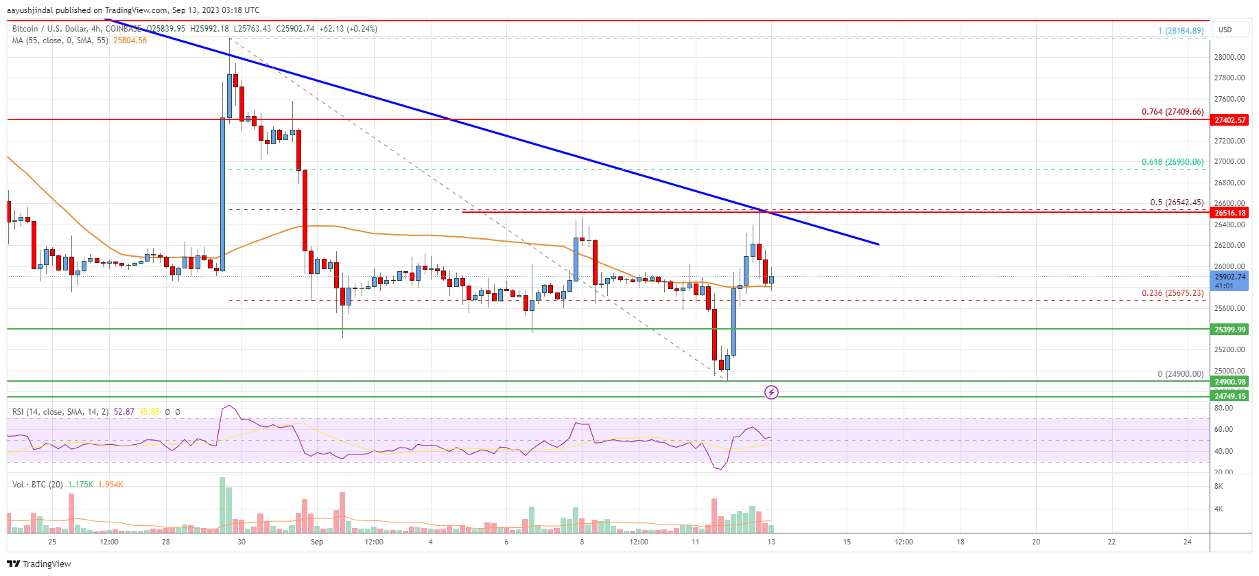 Bitcoin Price Analysis: BTC Recovery Faces Key Resistance