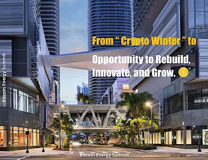 Bitcoin Energy Summit – Energy Solutions and Sustainability Expo on April 22-23 2024 at Miami