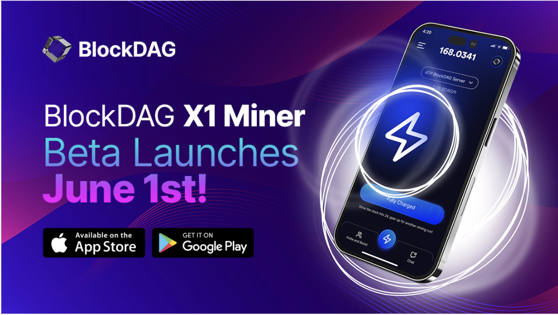 BlockDAG X1 Mobile Mining App Scheduled for Release on June 1st; PEPE Price and Dogwifhat Rise