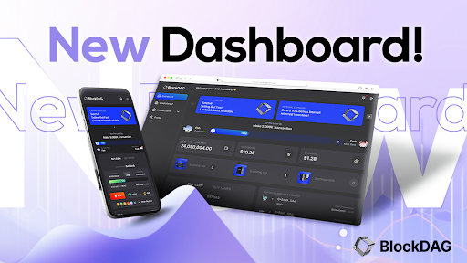 BlockDAG Shines With $37M Presale Following The Dash-board Update As NEAR and Avalanche Prices Climb