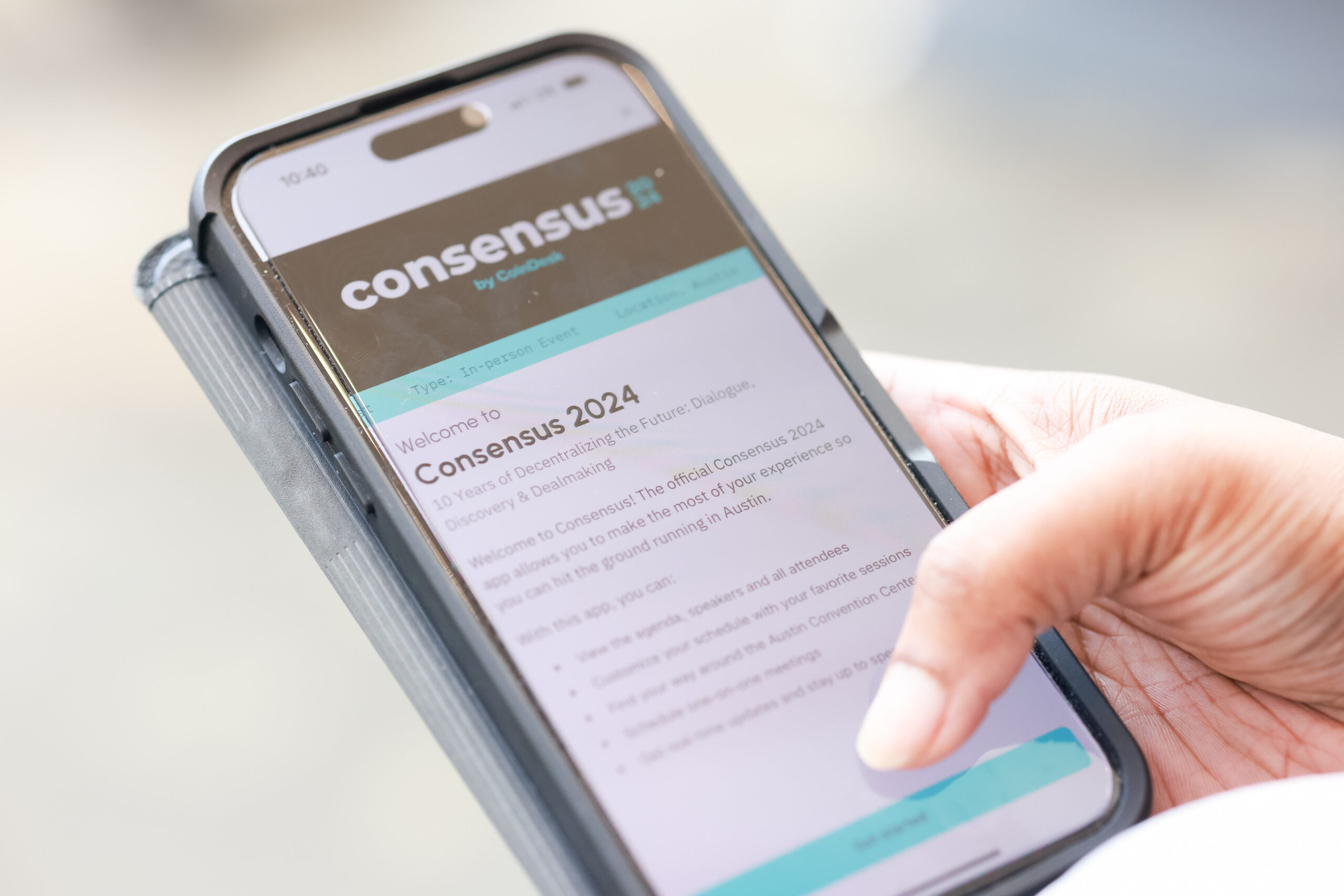 Political figures, celebrities, investors and startups put crypto on the map at Consensus 2024