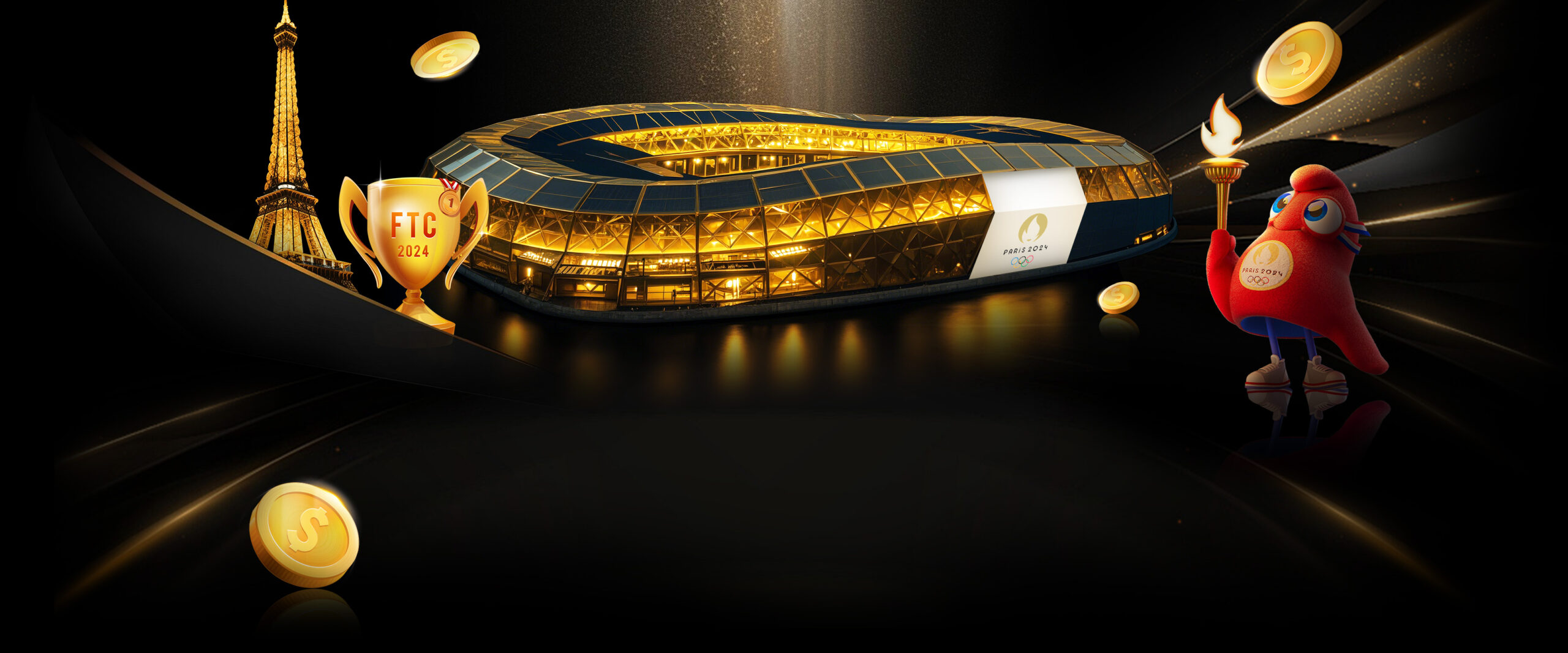 Win a Paris Olympic Luxury Tour Share Up to 1 Million USDT!