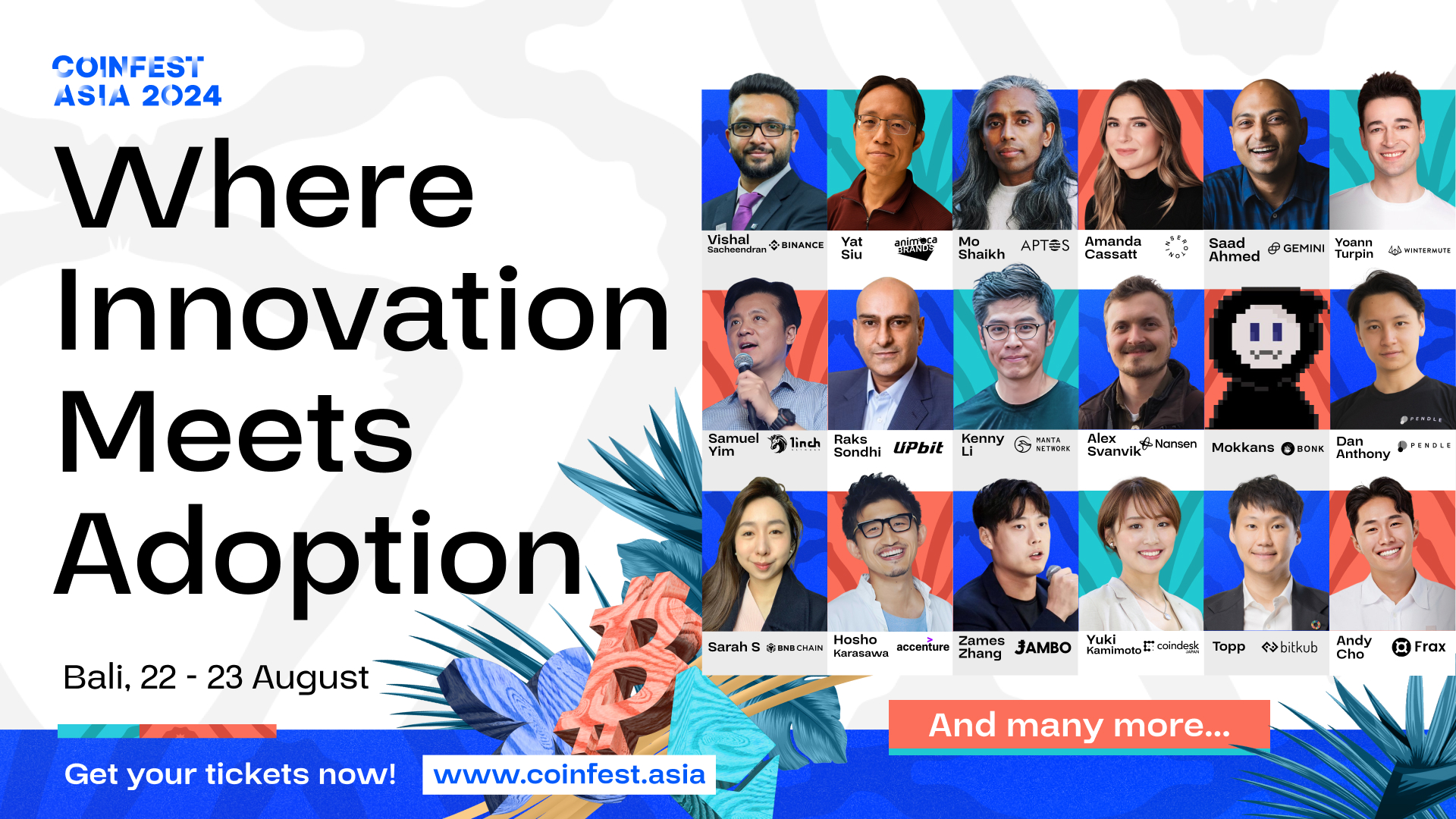 Coinfest Asia 2024 Confirms Attendance of World’s 