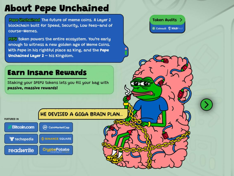 Layer-2 Meme Coin Pepe Unchained Raises M in Presale Event