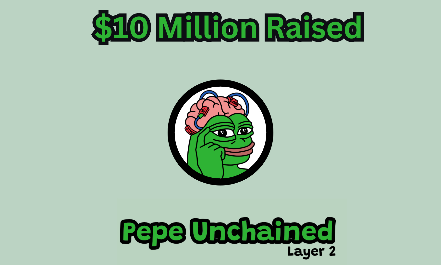 Layer-2 Meme Coin Pepe Unchained Raises $10M in Presale Event