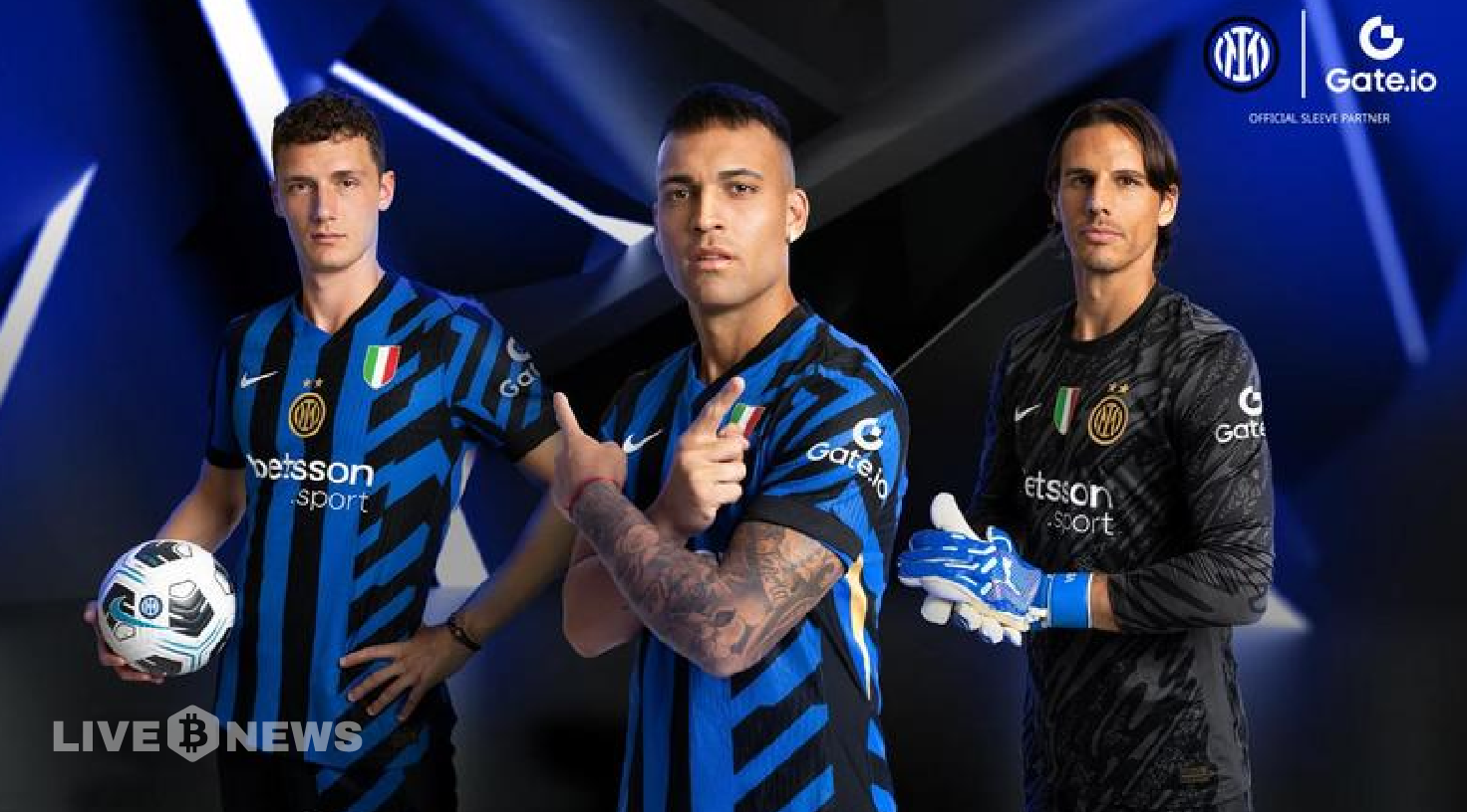 Gate.io Teams Up with Inter Milan as Official Sleeve Sponsor