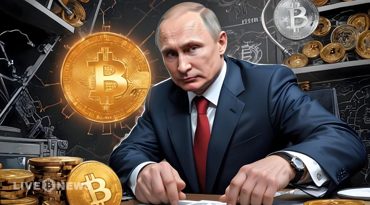 Putin Declares Russia a Bitcoin Mining Leader; 54,000 BTC Mined in 2023