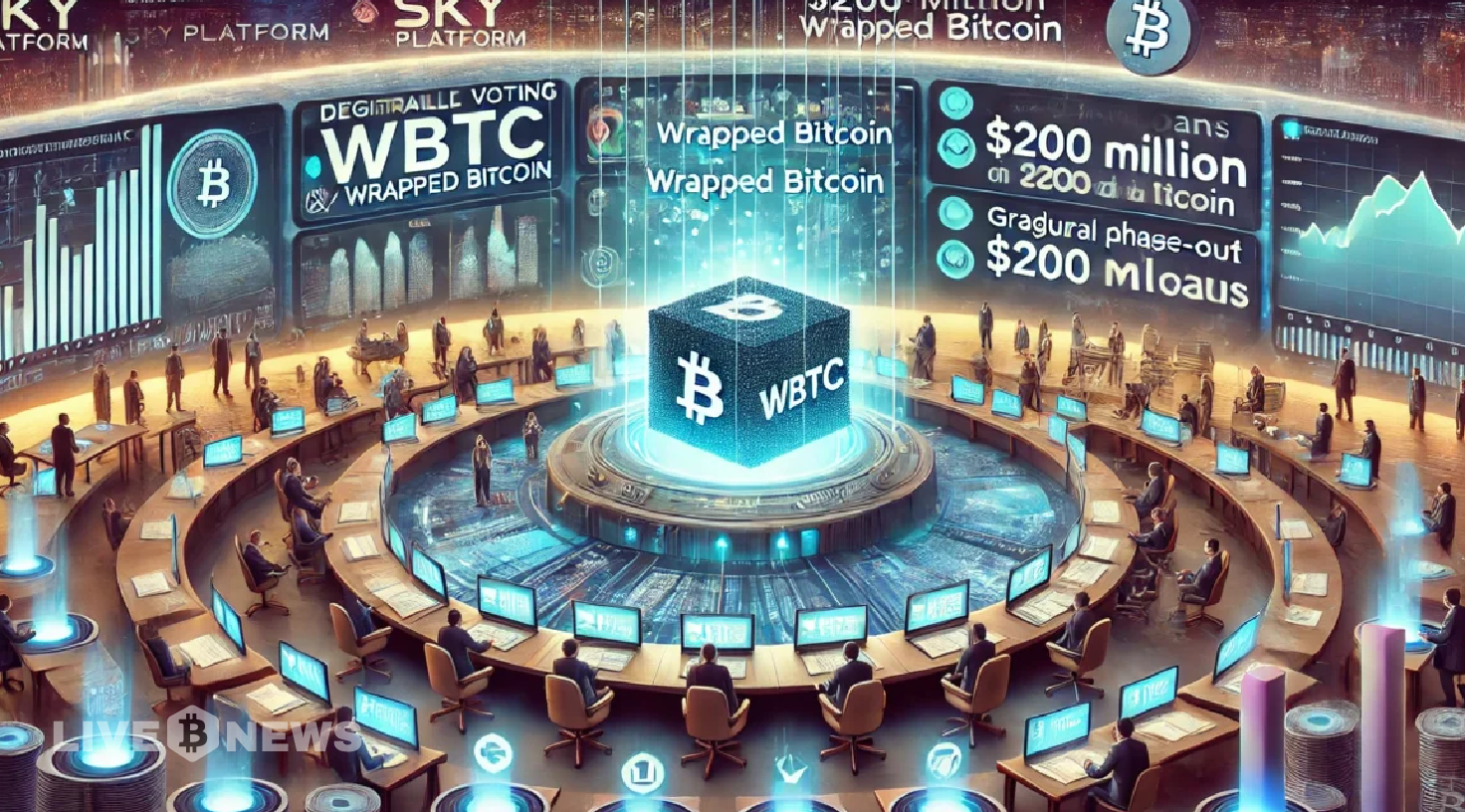 Sky Will Drop WBTC Support As Community Votes It Out