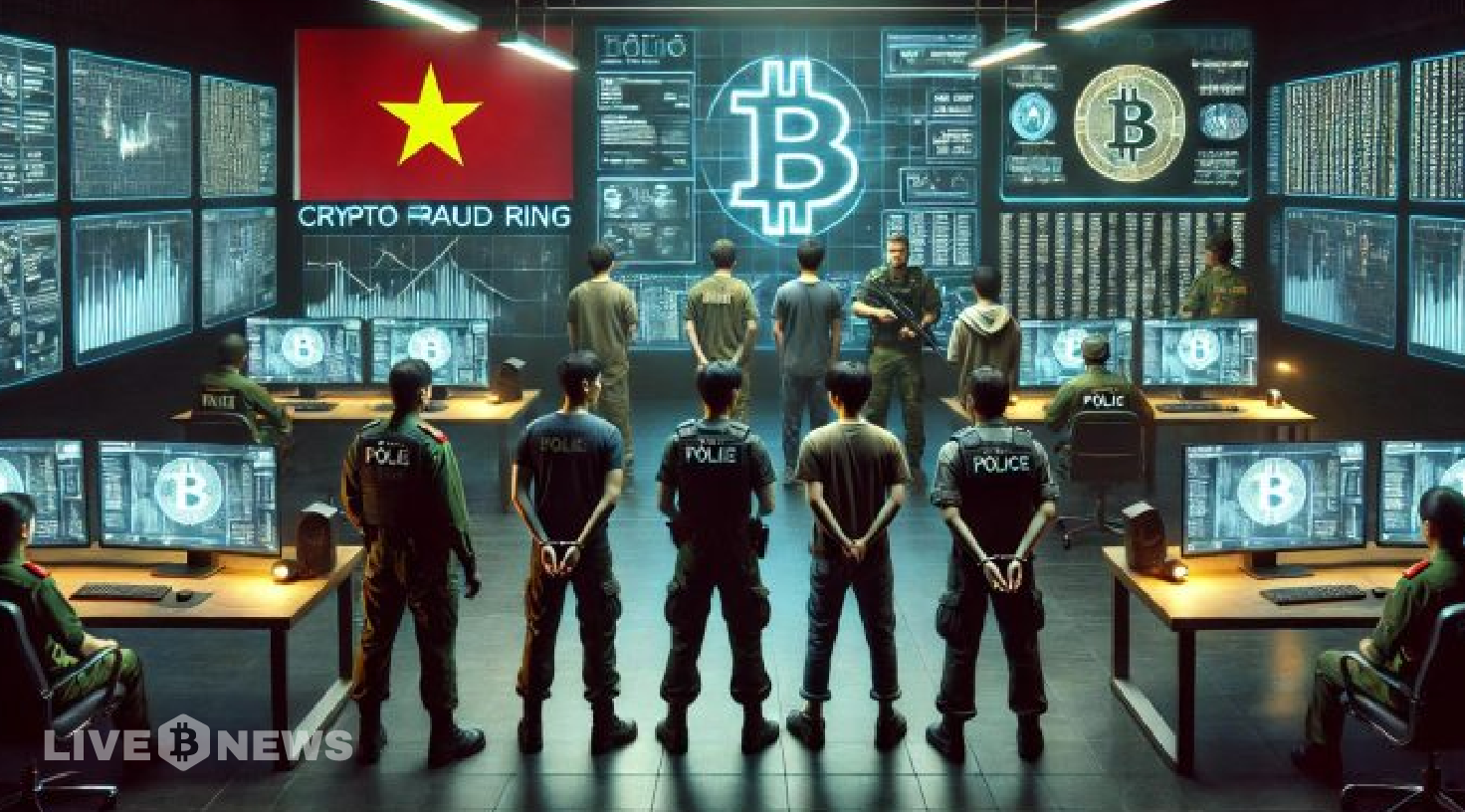 Vietnamese Police Arrest Five in Major Crypto Scam Network