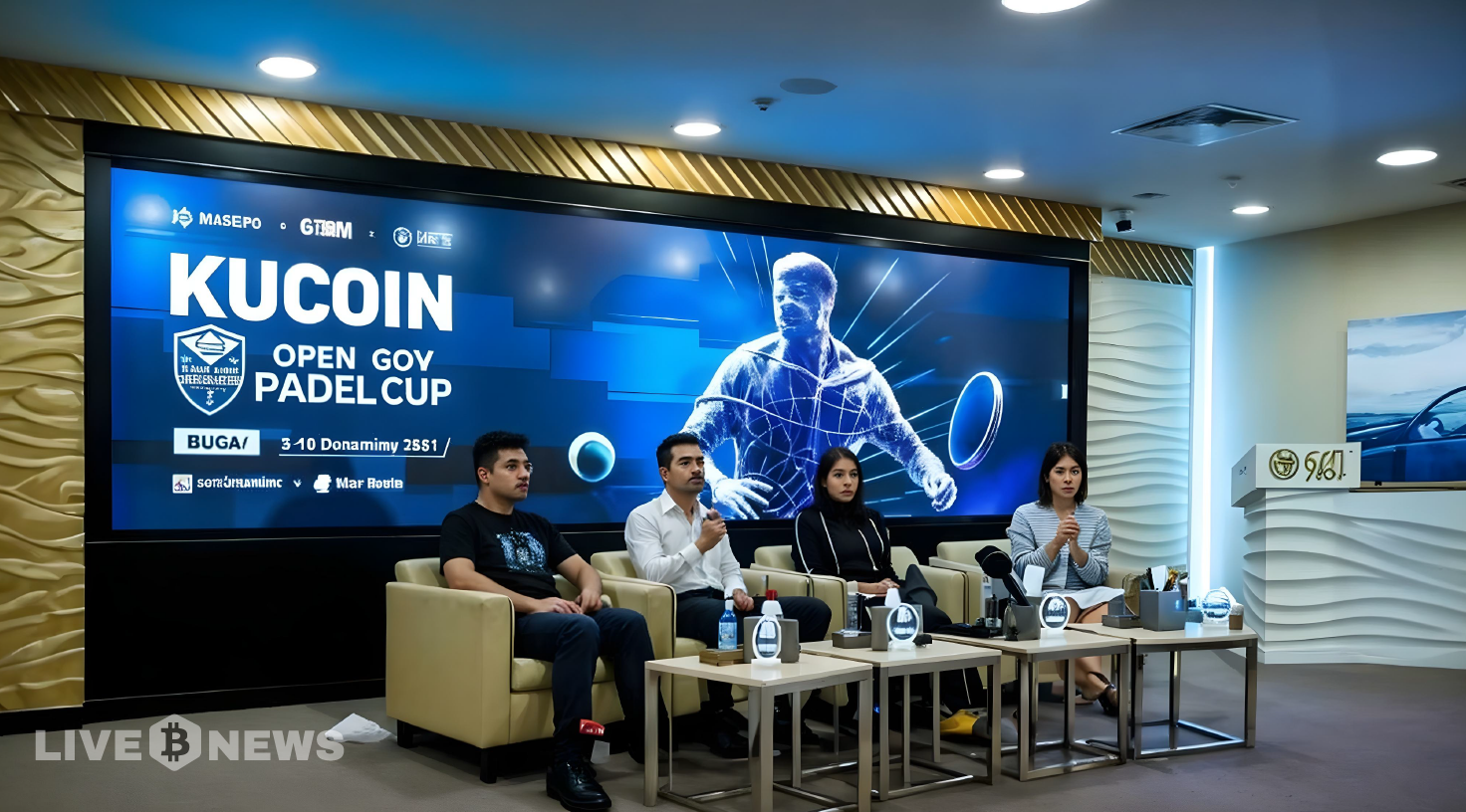 KuCoin Partners with Dubai Sports Council for Open Padel Cup